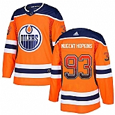 Oilers 93 Ryan Nuggent Hopkins Orange Drift Fashion Adidas Jersey,baseball caps,new era cap wholesale,wholesale hats